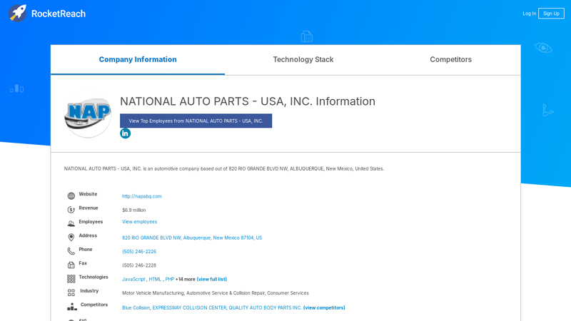 NATIONAL AUTO PARTS national auto parts abq