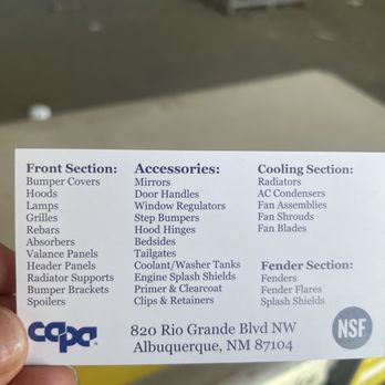 National Auto Parts Abq Nm guide