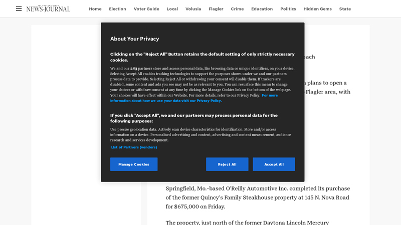 National auto parts chain expanding to Daytona auto parts daytona beach