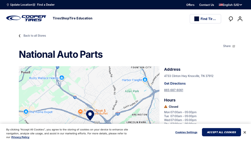 National Auto Parts, Knoxville, TN auto parts knoxville tn