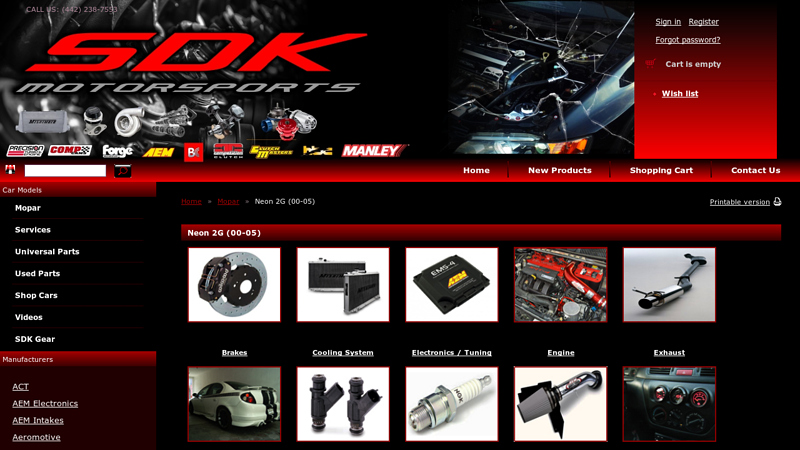 Neon 2G (00 dodge neon car parts