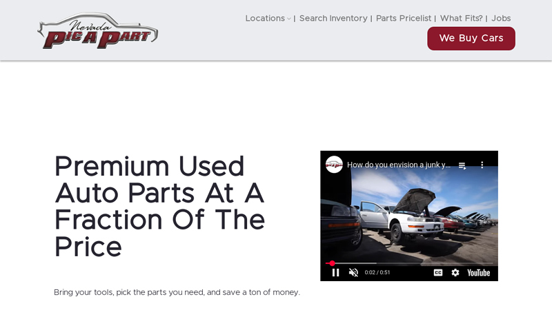 Nevada Pic new and used car parts