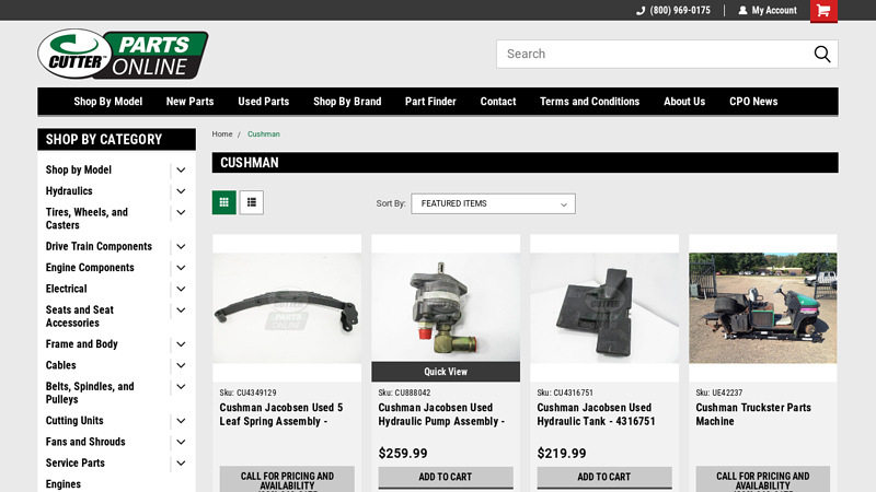 New and Used Cushman Parts cushman motor scooter parts