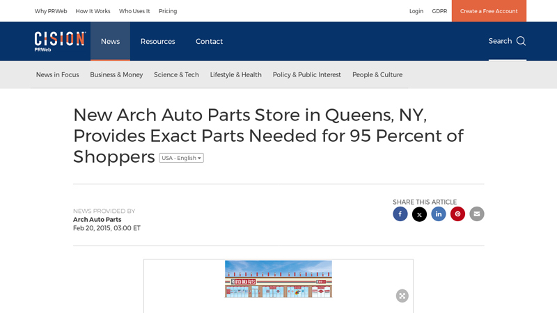 New Arch Auto Parts Store in Queens, NY, Provides Exact ... arch auto parts on jamaica avenue