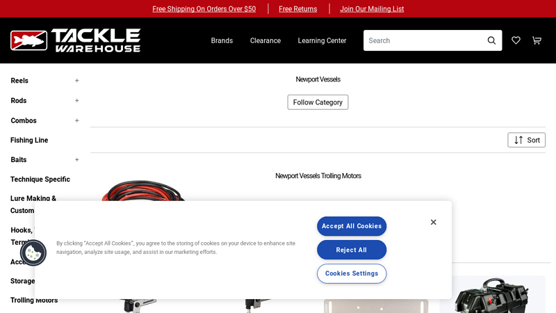 Newport Vessels newport trolling motor parts