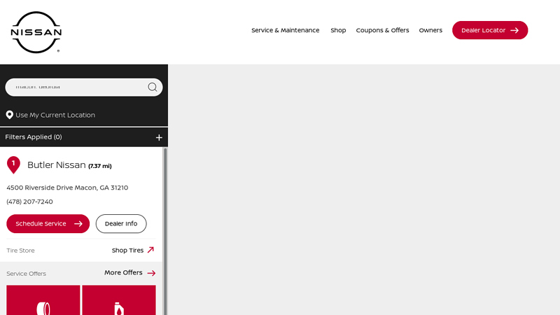 Nissan Dealership in Macon, Georgia car parts macon ga