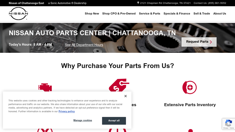 Nissan Parts for Sale auto parts chattanooga
