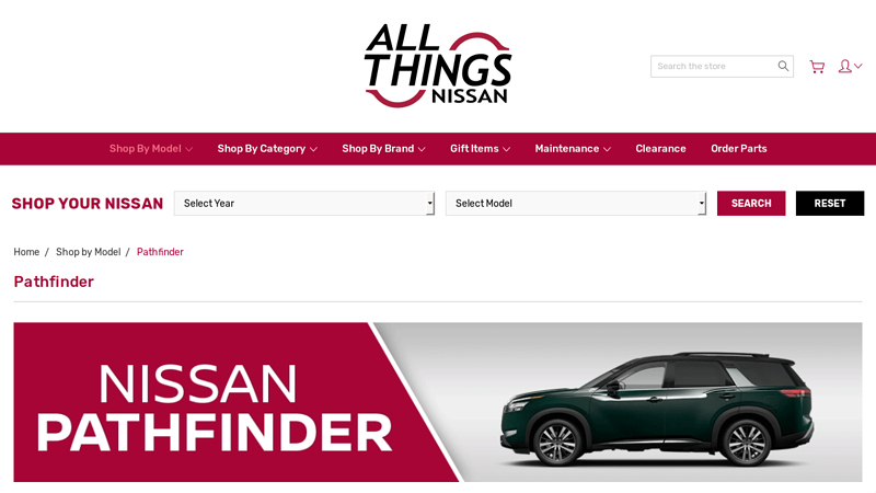 Nissan Pathfinder Accessories & Parts nissan pathfinder car parts
