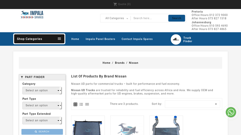 Nissan UD Truck Parts nissan ud truck parts