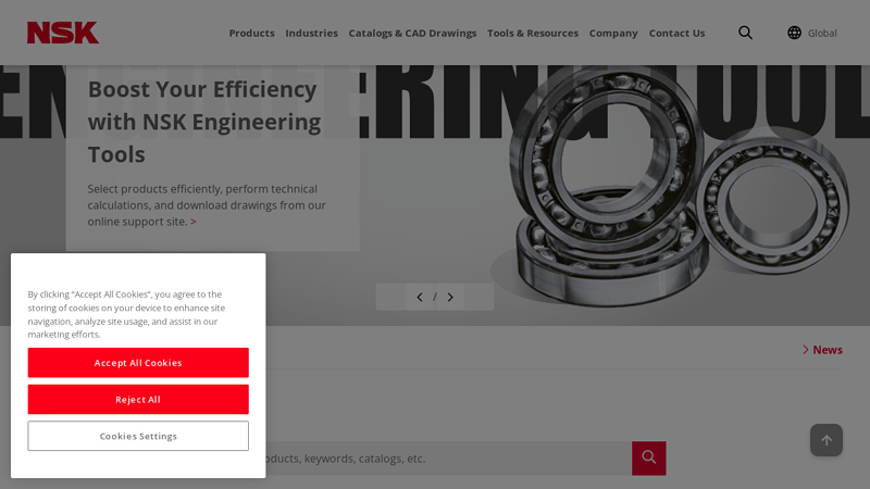 NSK Global differential car part