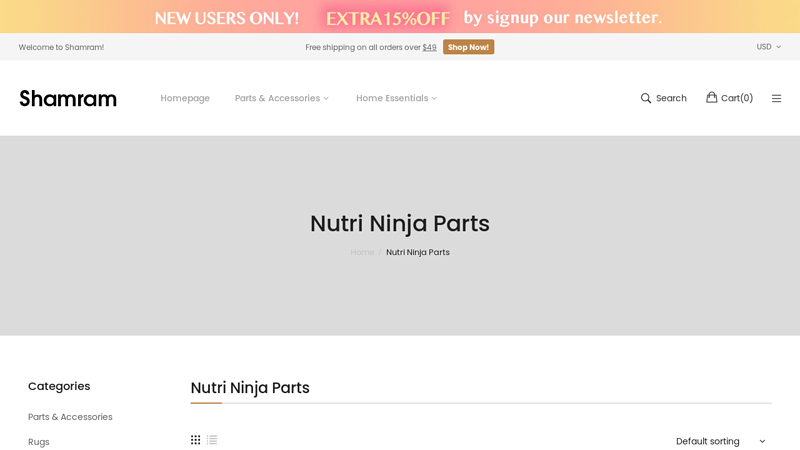 Nutri Ninja Parts nutri ninja auto iq replacement parts
