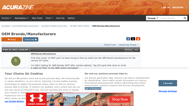 OEM Brands/Manufacturers advance auto parts cabin air filter