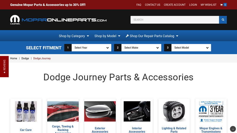 OEM Dodge Journey Parts & Accessories dodge journey auto parts
