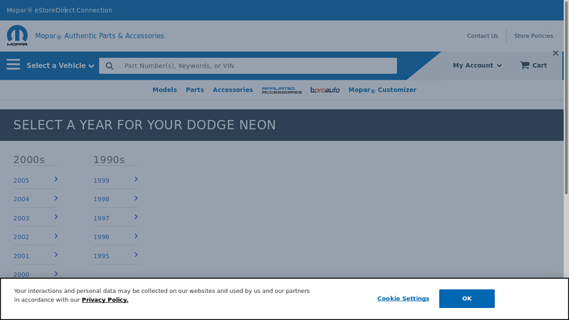 OEM Dodge Neon Parts & Accessories dodge neon car parts