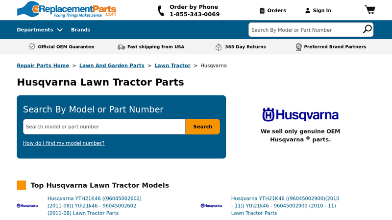 OEM Husqvarna Lawn Tractor Parts & Accessories husqvarna lawn tractor deck parts