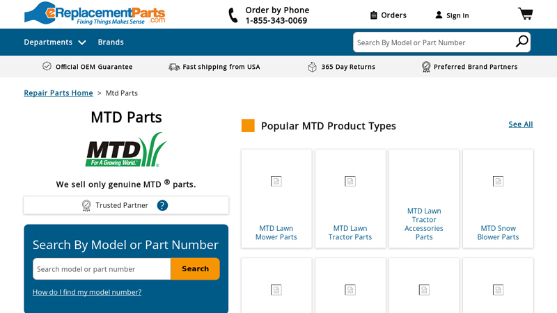 OEM MTD Parts & Accessories mtd lawn tractor parts