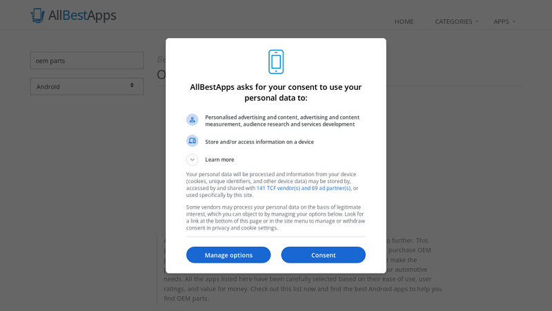 Oem parts apps for Android napa auto parts app for android