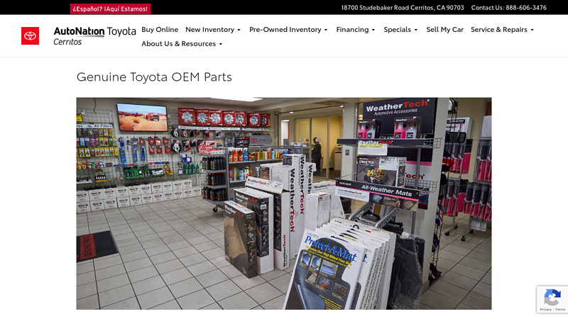 OEM Toyota Parts Near Me in Cerritos, CA toyota oem parts superstore