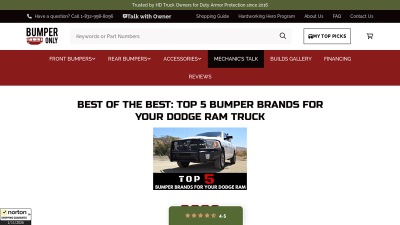 of the aftermarket dodge truck parts
