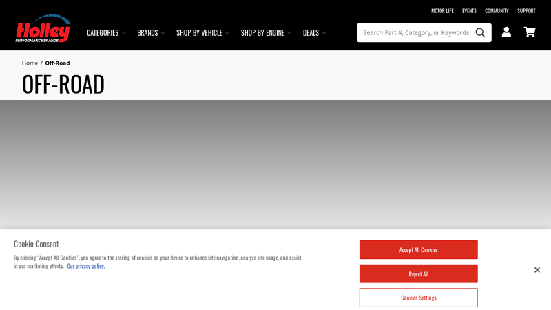 Off off road truck parts