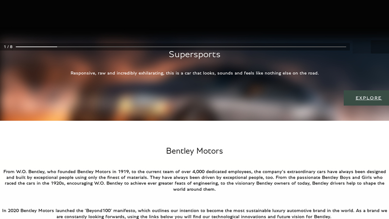 Official Bentley Motors bentley car parts