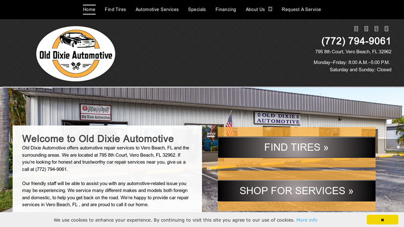 Old Dixie Automotive car parts vero beach