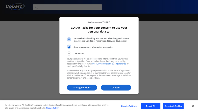 Online Car Auctions harris used truck parts