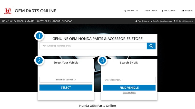 Online Honda Parts Superstore honda parts dealer near me