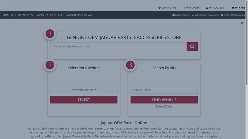 Online Jaguar Parts Superstore jaguar auto parts online