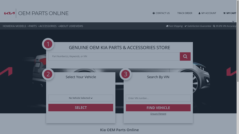 Online Kia Parts Superstore kia motor parts online