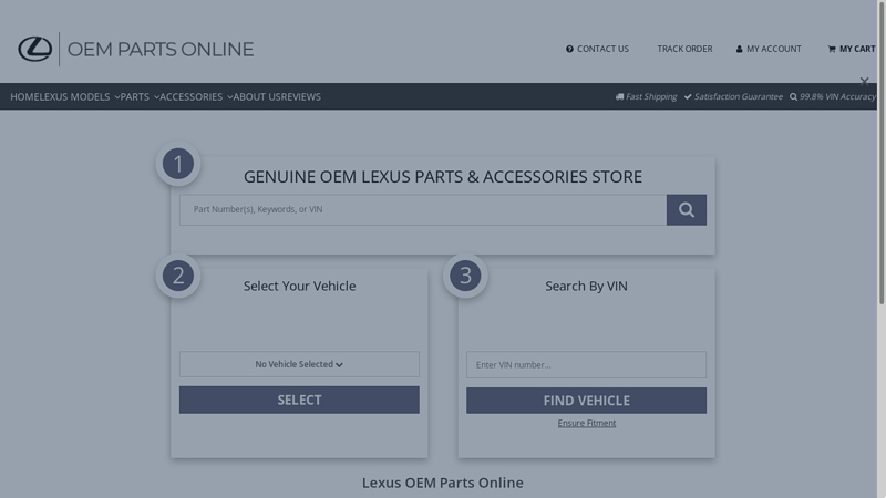 Online Lexus Parts Superstore lexus auto parts near me