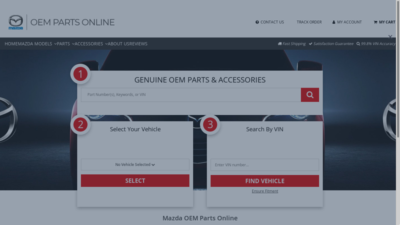 Online Mazda Parts Superstore car parts.com reviews