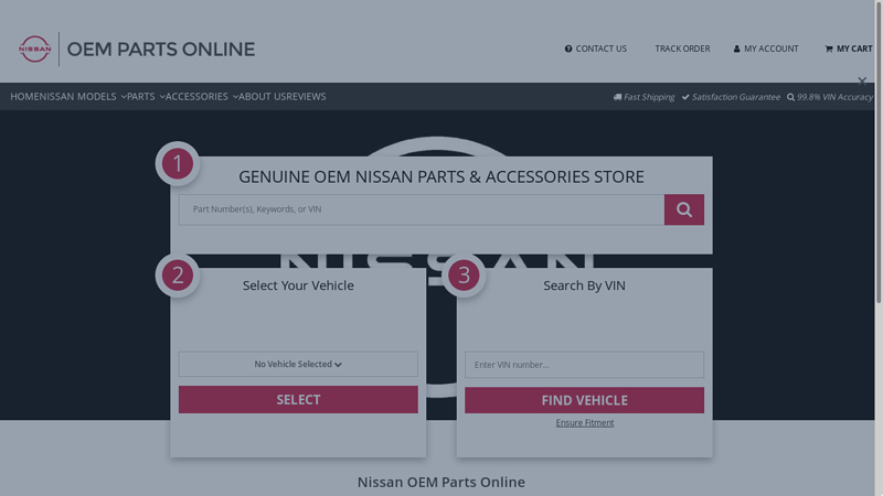 Online Nissan Parts Superstore nissan auto parts near me