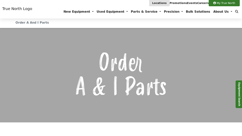Order A&I Parts a&i tractor parts