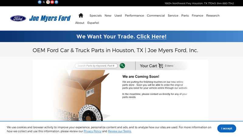 Order Ford OEM Car Parts discount truck parts houston tx