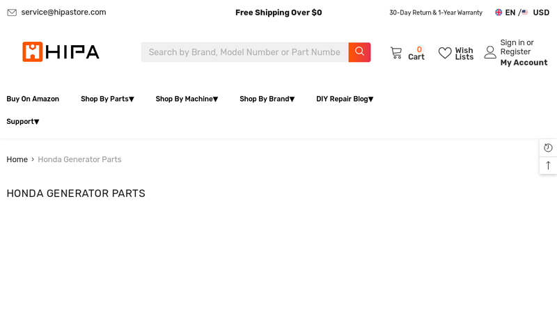 Order Honda Generator Parts honda generator parts near me