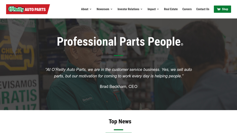 O'Reilly Auto Parts oreillys auto parts app