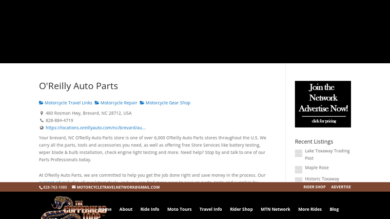 O'Reilly Auto Parts o'reilly auto parts henderson north carolina