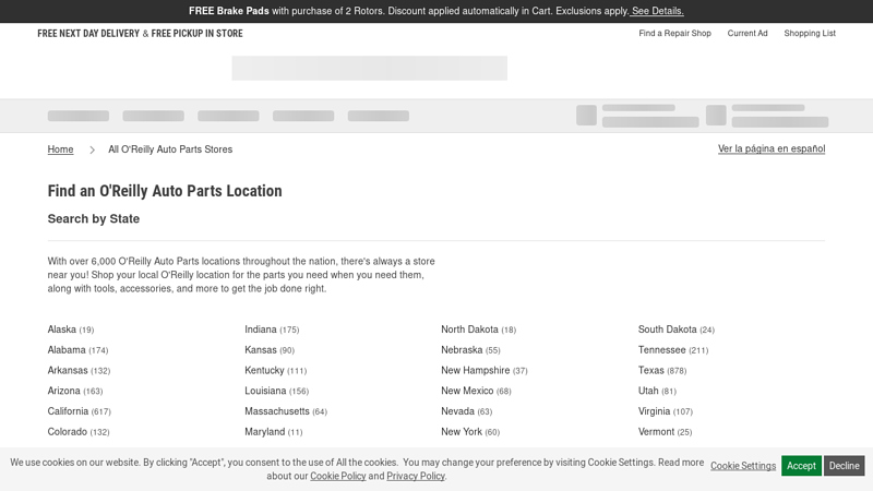 O'Reilly Auto Parts Near Me napa auto parts store locator