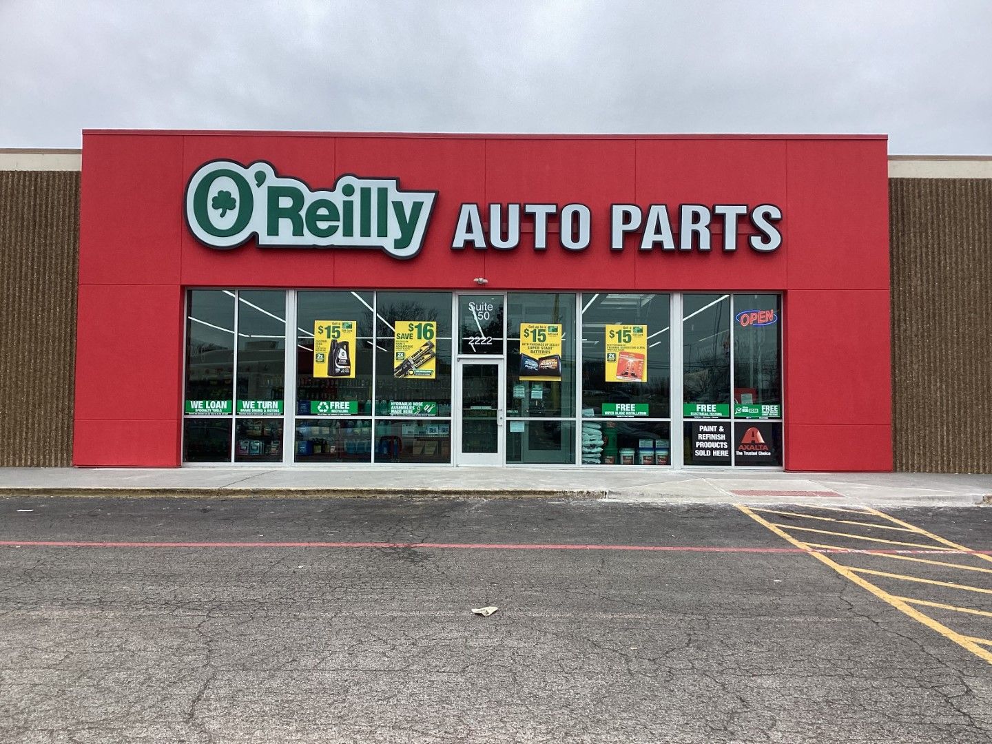 O'Reilly Auto Parts Sherman guide