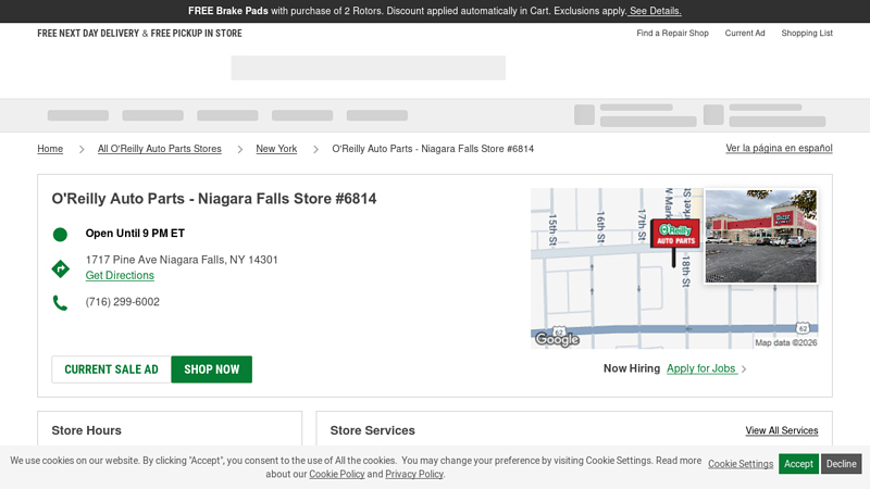 O'Reilly Auto Parts Store #6814 u pull it auto parts rogers