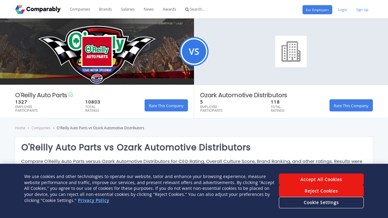 O'Reilly Auto Parts vs Ozark Automotive Distributors rielys auto parts