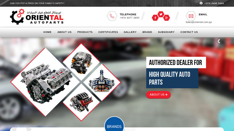 Oriental Autoparts orient auto parts
