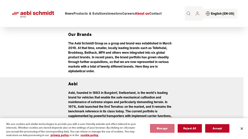 Our Brands global truck parts