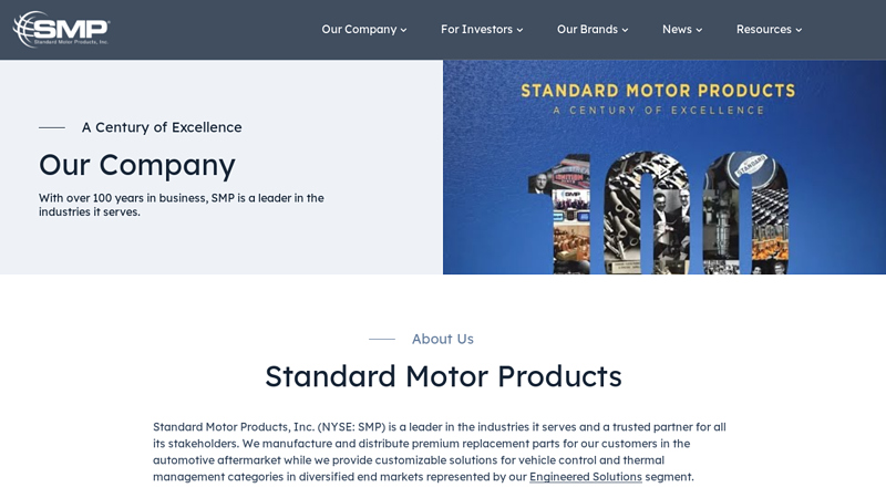 Our Company std auto parts