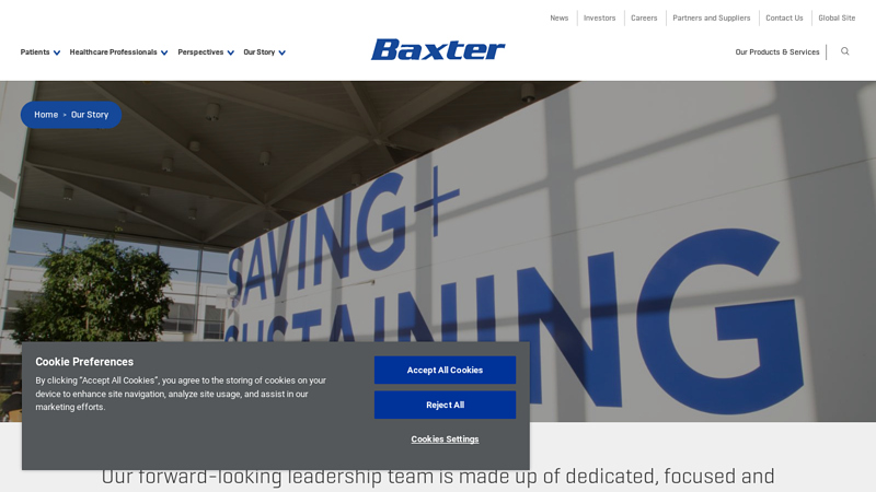 Our Leadership baxter auto parts