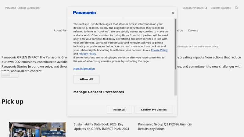 Panasonic Holdings Corporation panasonic auto parts facility