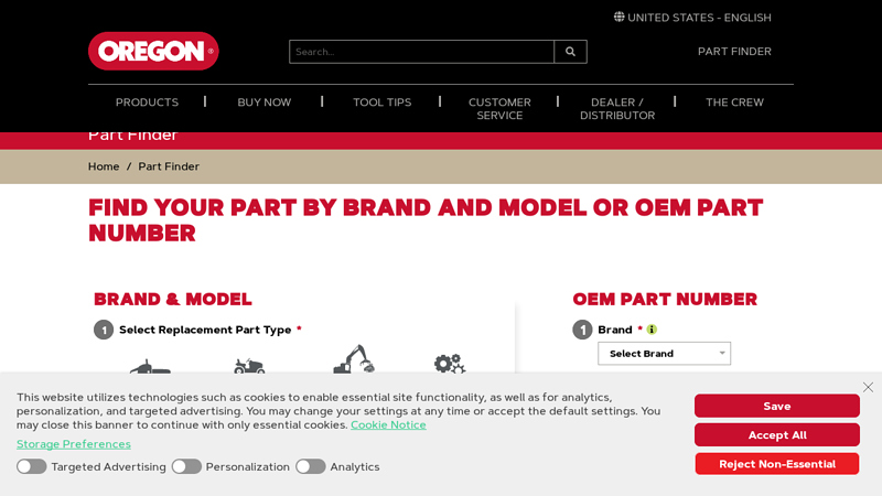 Part Finder scotts yard tractor parts