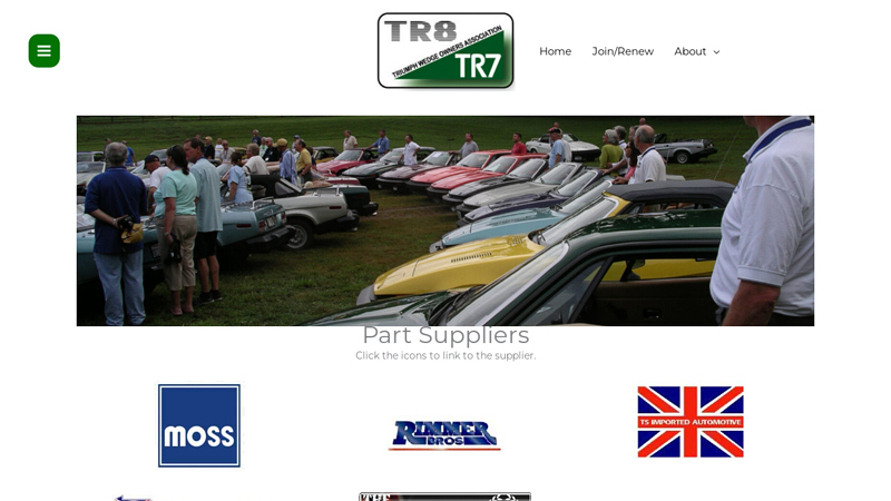 Part Suppliers triumph car parts