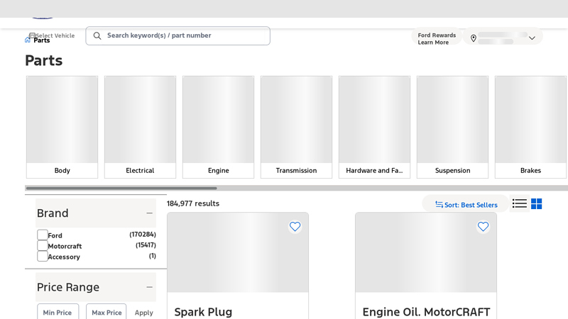 Parts ford f150 oem parts